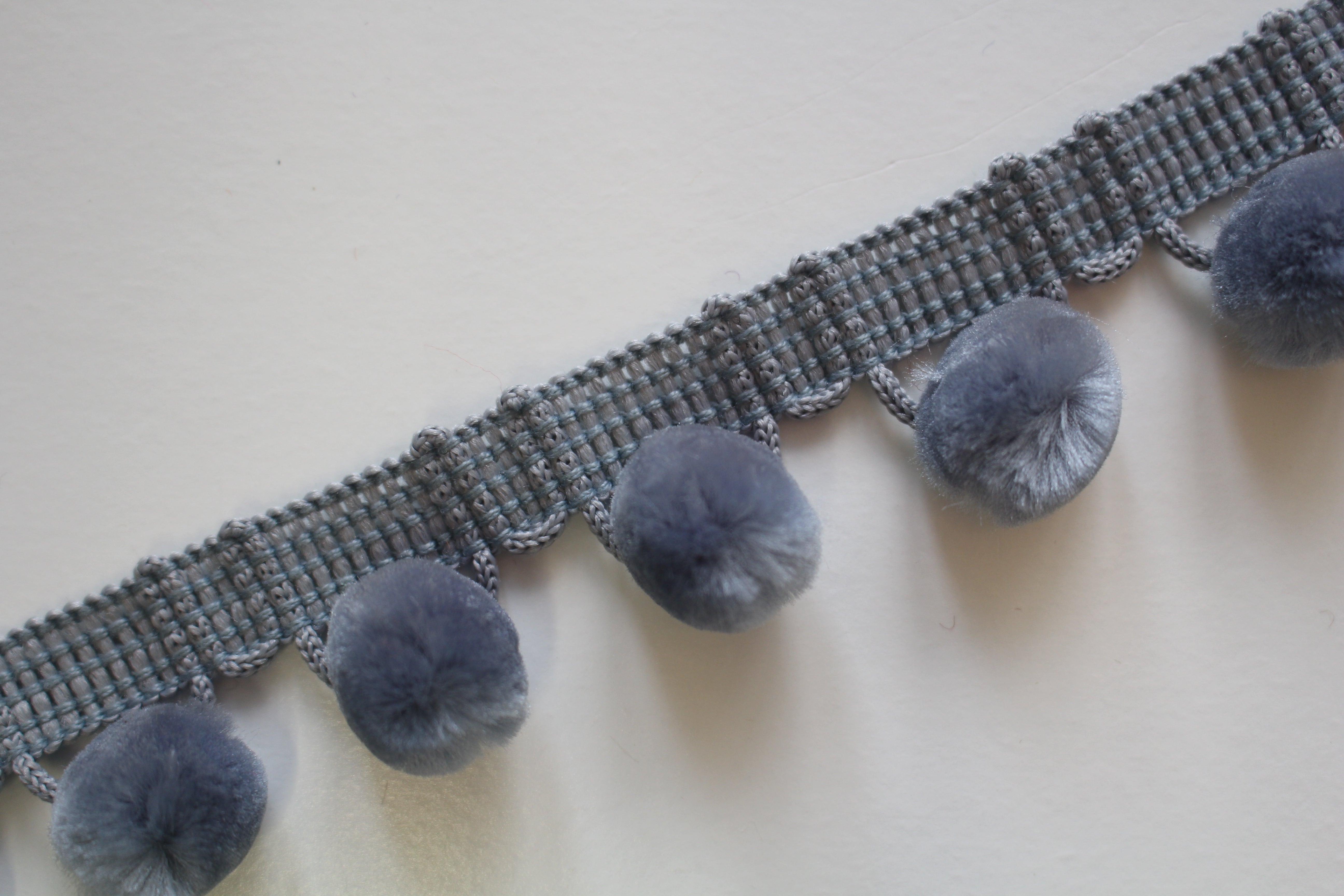 Velvet Pom Pom Trim