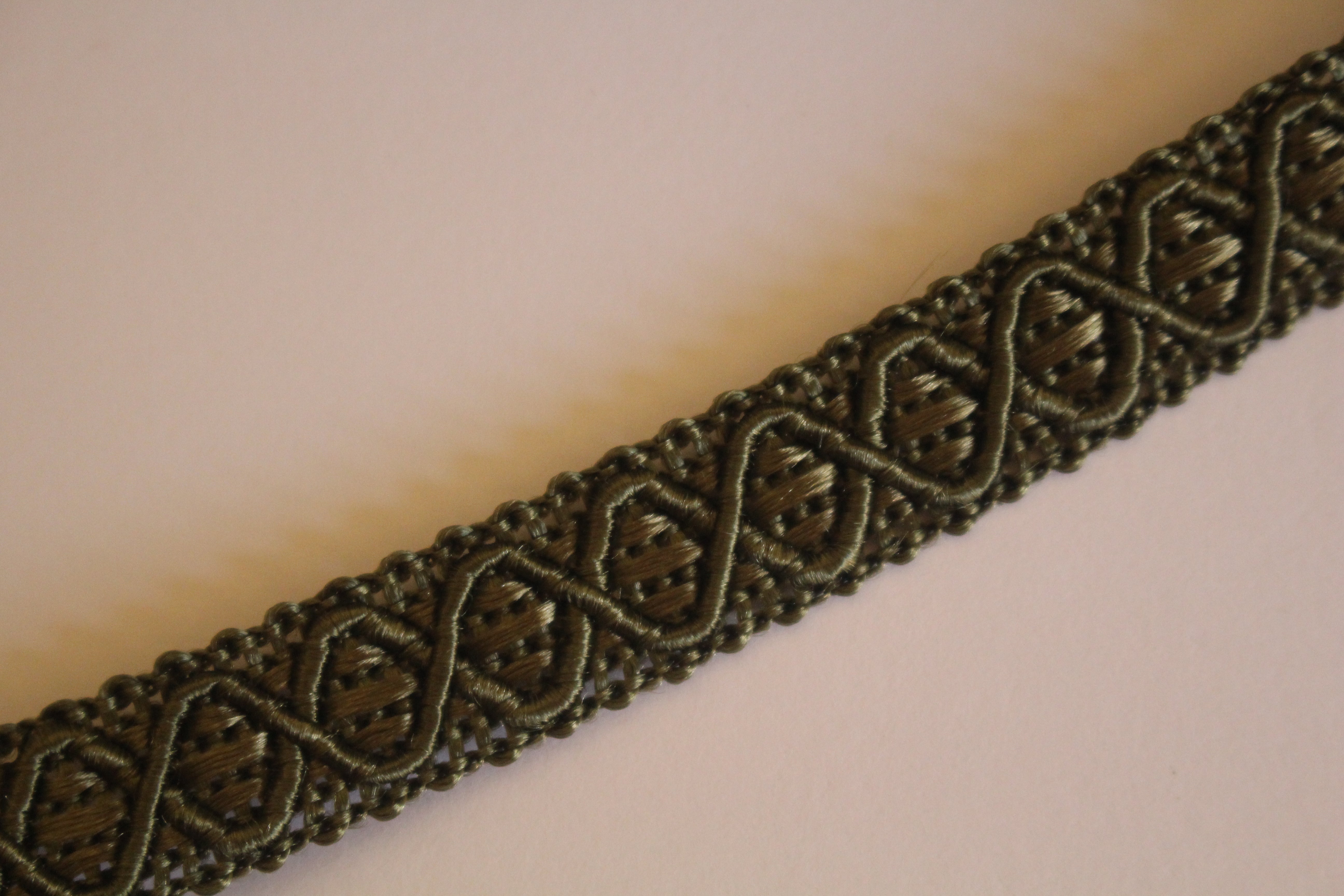 12mm Diamond Braid - 42 Colours