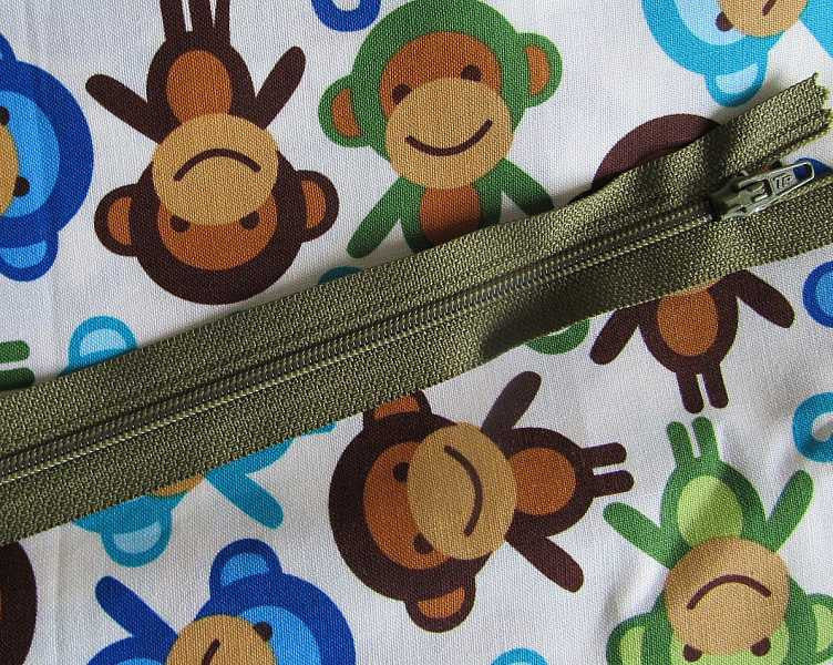 Closed End Zip - 8" (20cm)