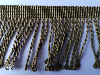 6cm Fine Bullion Fringe - CLEARANCE ON WHOLE REELS OF SELECTED COLOURS