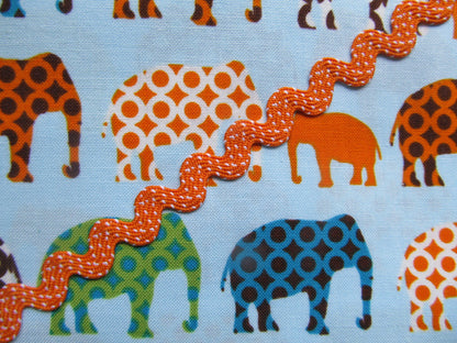 Polka Dot Ric Rac Trim - 3 Metre Length