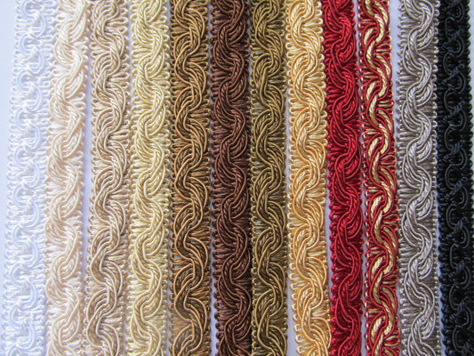 16mm Silky Polycotton Braid