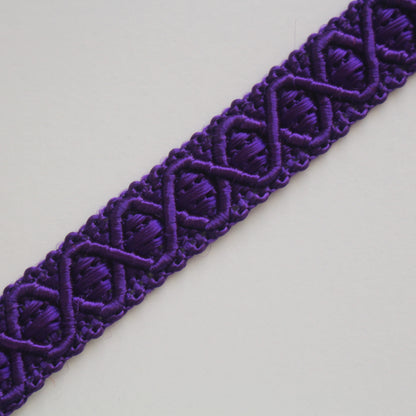 12mm Diamond Braid - 42 Colours