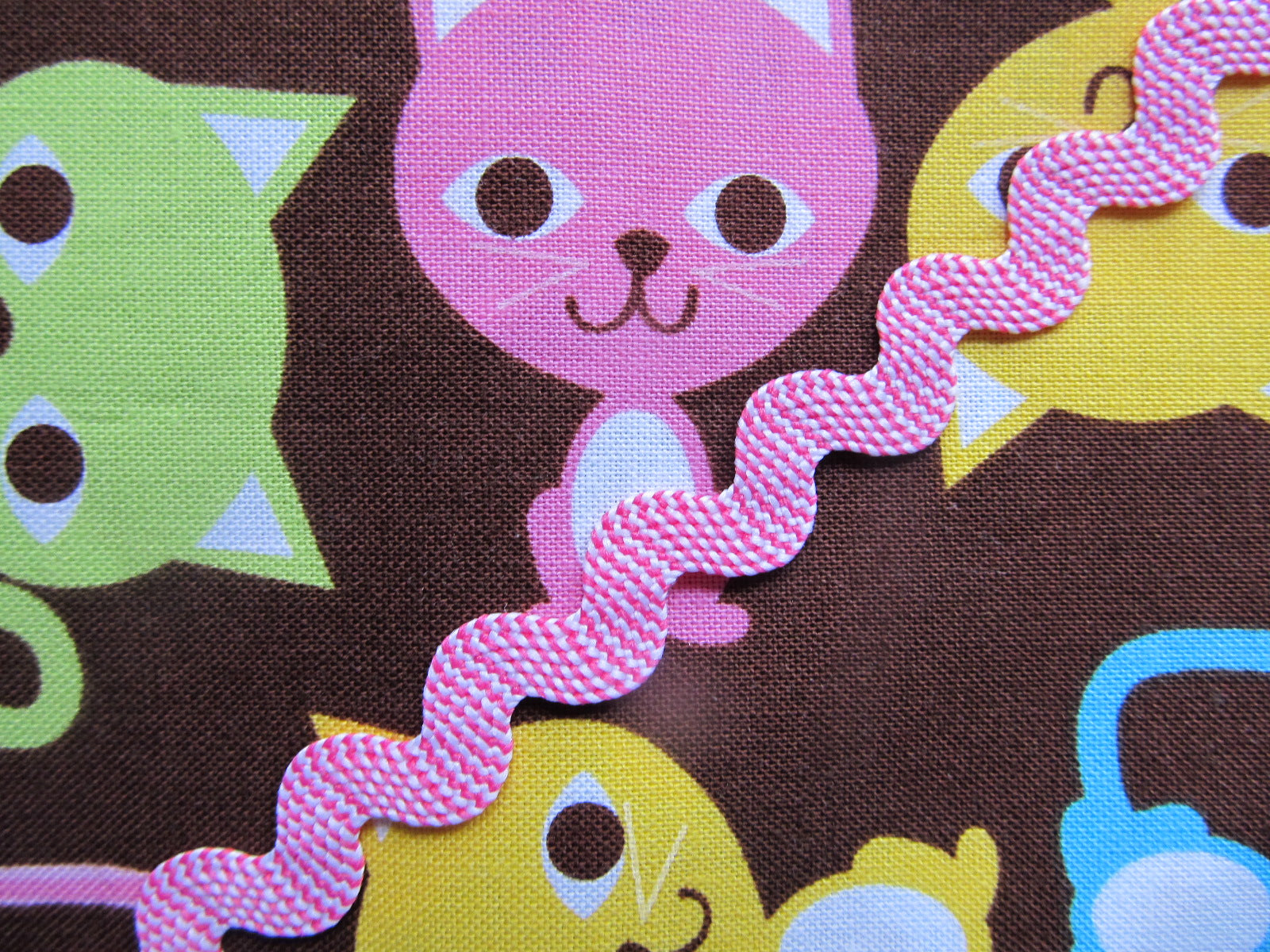 Candy Striped Ric Rac Trim - 3 Metre Length