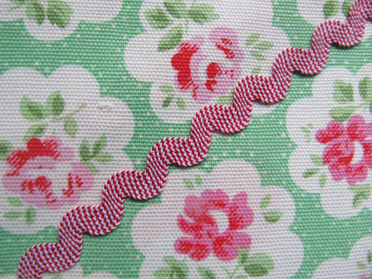 Candy Striped Ric Rac Trim - 3 Metre Length