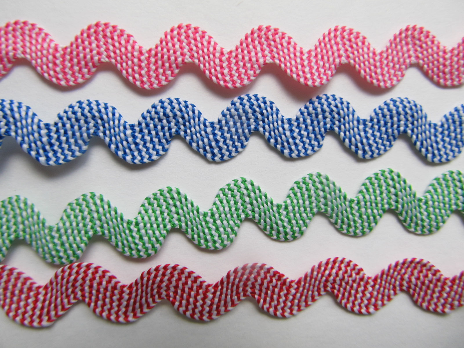 Candy Striped Ric Rac Trim - 3 Metre Length