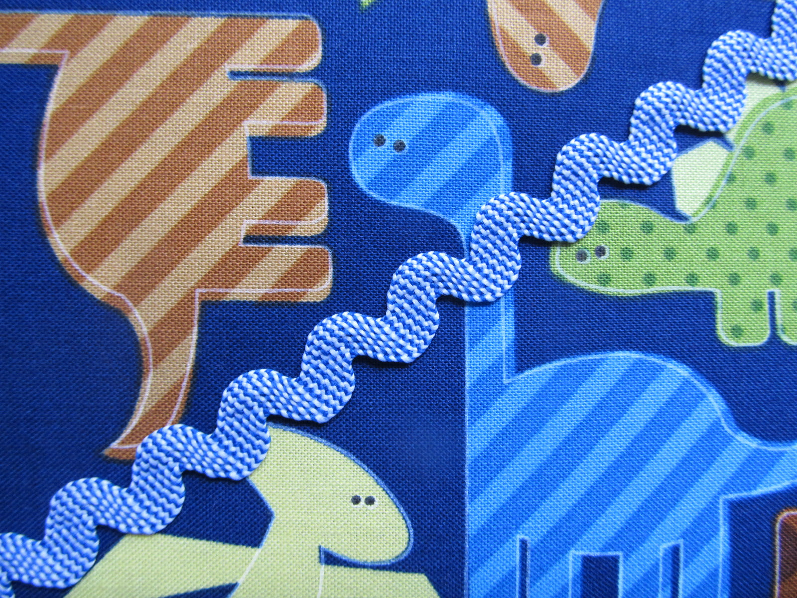 Candy Striped Ric Rac Trim - 3 Metre Length