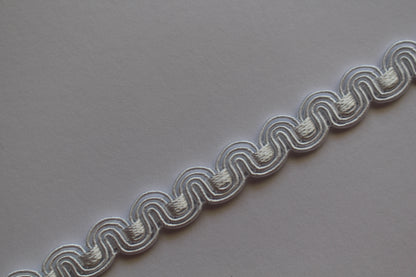 12mm Silky Polycotton Wave Braid