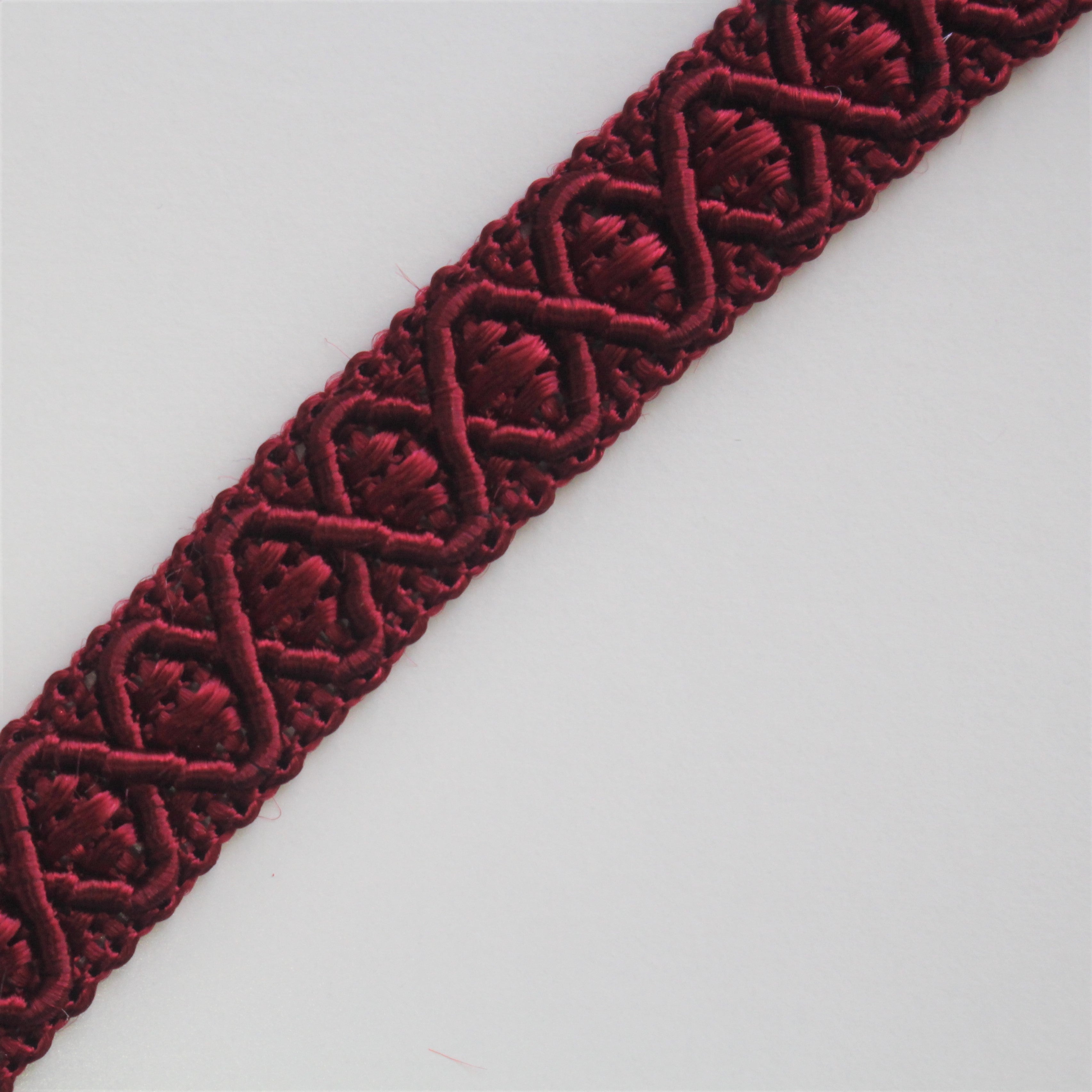 12mm Diamond Braid - 42 Colours