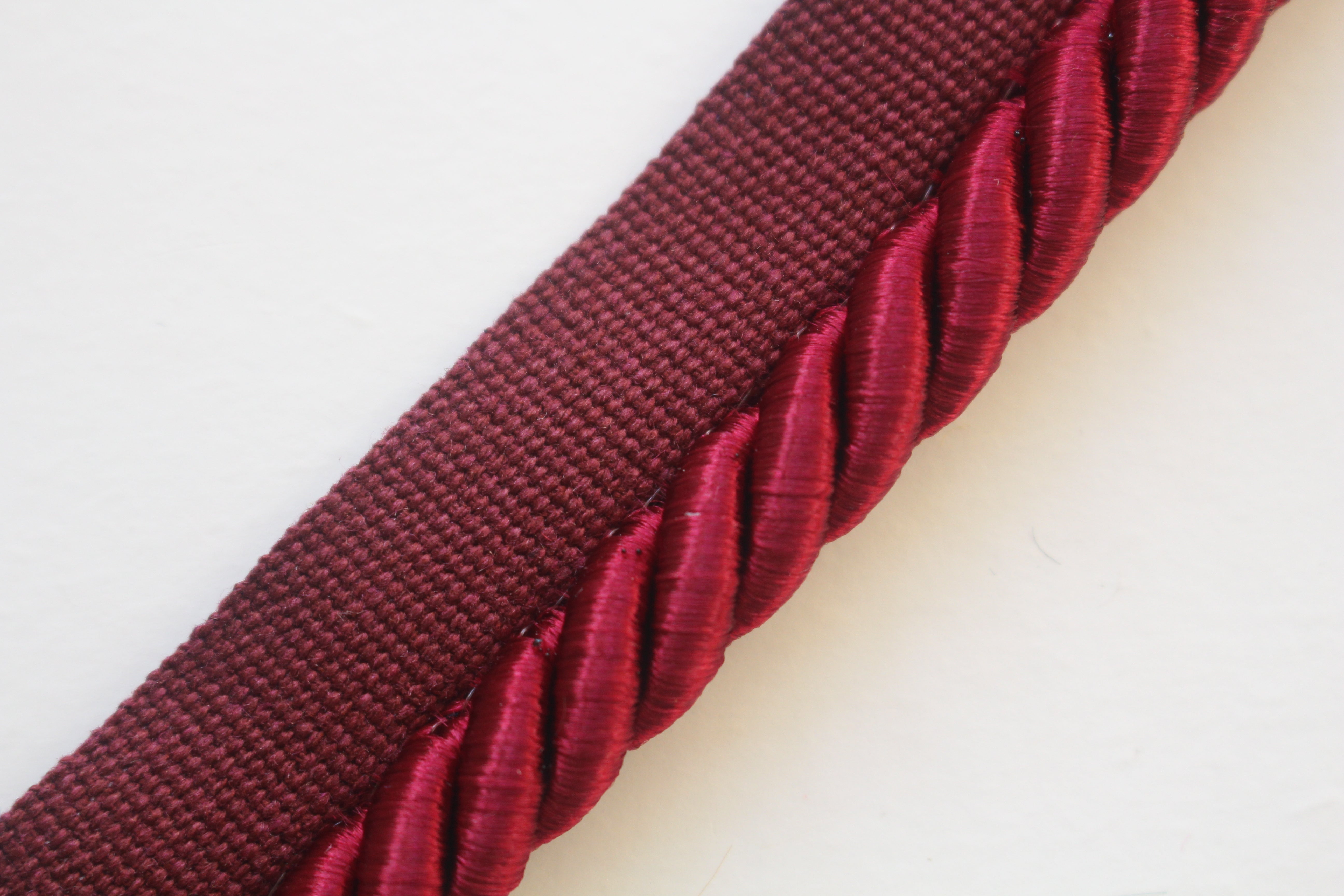 Premium Thick 9mm Flanged Furnishing Cord - 35 Colours