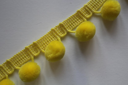 Velvet Pom Pom Trim